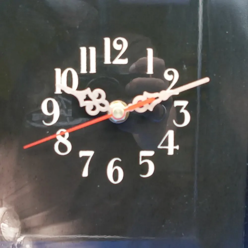 Bald Eagle Motorcycle Wall Clock 